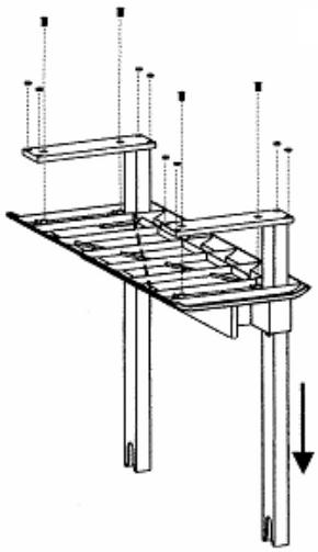 PHILIPS 26HF9472 - Mounting the Television Stand - 15