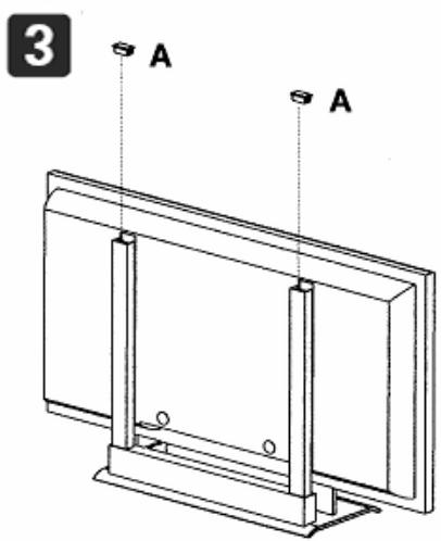 PHILIPS 26HF9472 - Mounting the Television Stand - 18