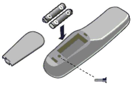 PHILIPS 26HF9472 - Inbetriebnahme der Fernbedienung - 1