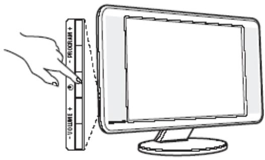 PHILIPS 30HF9442 - Pulsanti sul televisore - 2