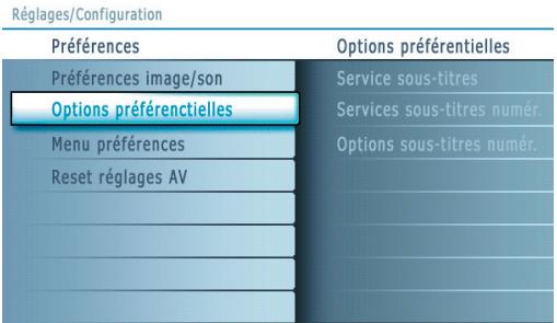 PHILIPS 50MF231DB - Menu de configuration - 4