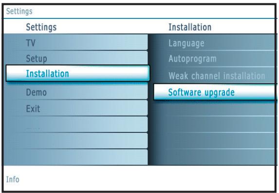 PHILIPS 50MF231DB - Preparing a portable memory for software upgrade - 1
