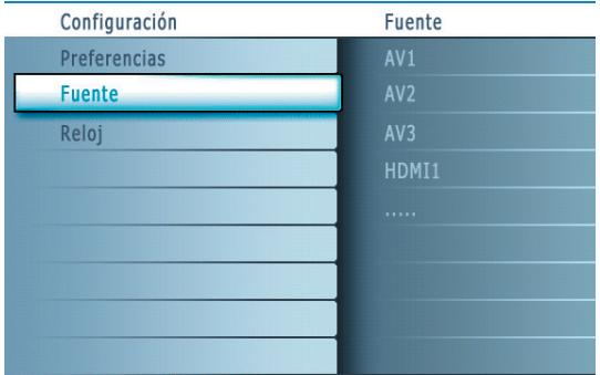 PHILIPS 50MF231DB - Borrar ajustes AV - 1