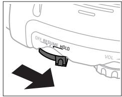PHILIPS ACT7582 - Bloqueo de todos los botones - HOLD - 1