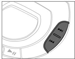 PHILIPS ACT7582 - Selecting a track when playback is stopped - 1