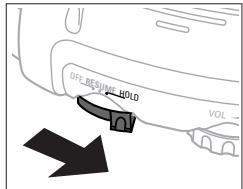 PHILIPS ACT7583 - Locking all buttons - HOLD - 1