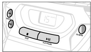 PHILIPS AZ1007 - To select and record a particular passage within a track - 2