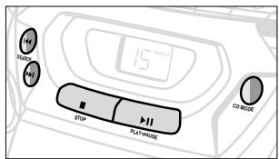 PHILIPS AZ1007 - Para seleccionar y grabar un pasaje concreto bajo de una pista - 2