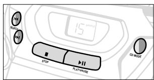 PHILIPS AZ1007 - Erasing a program - 1