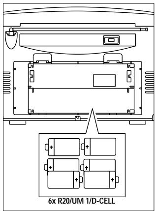 PHILIPS AZ1007 - Piles (en option) - 1