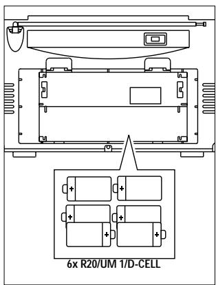 PHILIPS AZ1007 - Batteries (optional) - 1