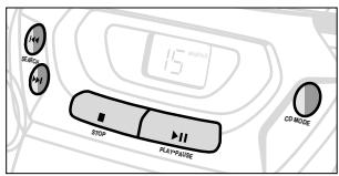 PHILIPS AZ1007 - Diferentes发展模式 de reproduccion: SHUFFLE/REPEAT (mezclar/repetir) - 1