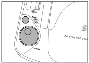 PHILIPS AZ1010 - Ajuste del volumen y sonido - 1
