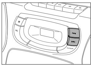 PHILIPS AZ1010 - Keuze van een ander spoor - 1