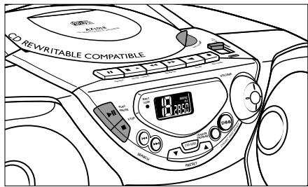 PHILIPS AZ1018 - Lecture d'un CD - 1