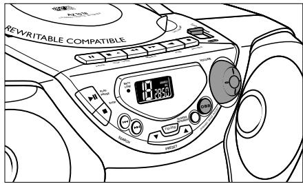 PHILIPS AZ1018 - Aan- en uitzetten: Bespaar energie - 1