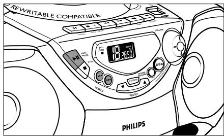 PHILIPS AZ1018 - Selection d'une autre plage - 1
