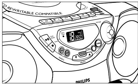 PHILIPS AZ1018 - Programming radio stations - 1