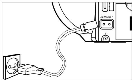 PHILIPS AZ1018 - Utilización de la energía CA - 1