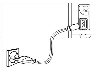 PHILIPS AZ1060 - Utilización de la energia CA - 2