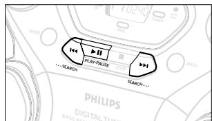 PHILIPS AZ1060 - Zoekenaaren passagebinnen een nummer - 3