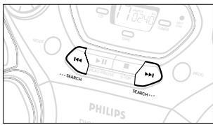 PHILIPS AZ1060 - Syntonisation des stations préréglées - 1