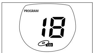 PHILIPS AZ1120 - CD MODE: Programming track numbers - 3