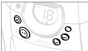 PHILIPS AZ1120 - Abspielen einer CD - 3