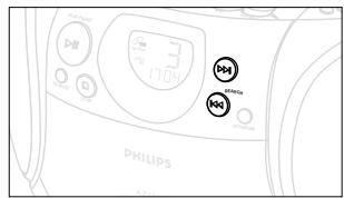 PHILIPS AZ1140 - Finding a passage within a track - 4