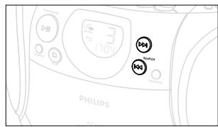 PHILIPS AZ1140 - Suche nach einer Passage innerhalb eines Titels - 4