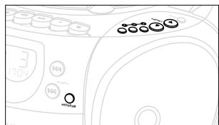 PHILIPS AZ1142 - Tuning to preset stations - 3