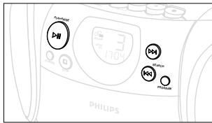 PHILIPS AZ1142 - Revision del programa - 2