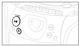 PHILIPS AZ1142 - Suche nach einer Passage innerhalb eines Titels - 2