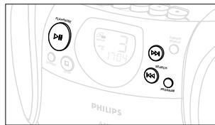 PHILIPS AZ1145 - Programmieren von Titelnummern - 1