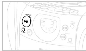 PHILIPS AZ1145 - Modos de reproduccion: SHUFFLE y REPEAT - 1
