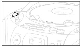 PHILIPS AZ1145 - Sélection d'une autre plage - 1