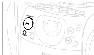 PHILIPS AZ1145 - Controleren van een programme - 1