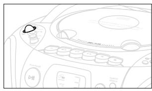 PHILIPS AZ1145 - Búsqueda de un pasaje bajo de una pista - 1