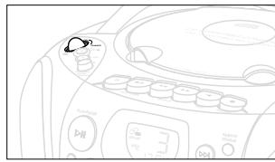 PHILIPS AZ1145 - Mise en/hors service - 1