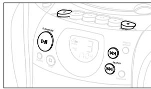 PHILIPS AZ1145 - To select and record a particular passage within a track - 1