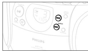 PHILIPS AZ1145 - Finding a passage within a track - 4