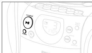 PHILIPS AZ1145 - Reviewing the programme - 1