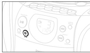 PHILIPS AZ1145 - Manejo del reproductor de CD y de los CD - 1