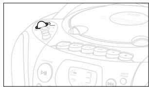 PHILIPS AZ1145 - Aan- en uitzetten - 1