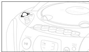 PHILIPS AZ1145 - Switching on and off - 1