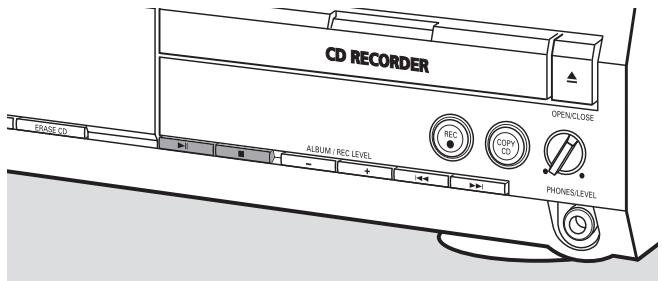 PHILIPS CDR795 - Pour les CD-MP3 seulement : - 1