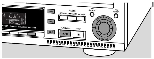 PHILIPS CDR800 - Réglage du niveau de l'enregistrement - 1