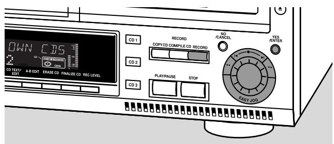 PHILIPS CDR800 - (Un)finalizing, erasing - 1