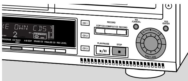 PHILIPS CDR800 - Repetición de discos, pistas o un programa - 1