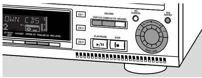 PHILIPS CDR802-00S - Enregistrement manuel à partir d'une source externe - 1
